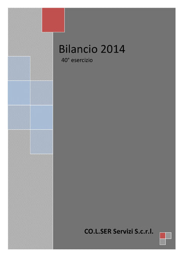 Bilancio 2014