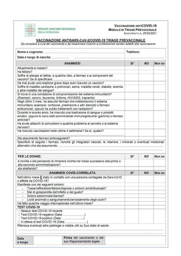 Modulo triage