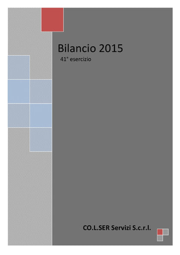 Bilancio 2015