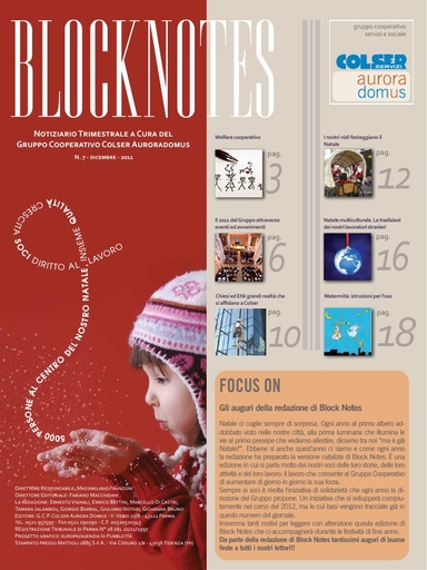 Block Notes - 7 (dic. 2011)